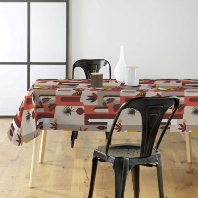 Toile cirée au mètre - Largeur 140 cm - Terralina terracotta