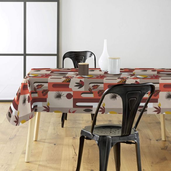 Toile cirée au mètre - Largeur 140 cm - Terralina terracotta