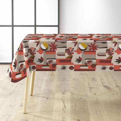 Toile cirée au mètre - Largeur 140 cm - Terralina terracotta