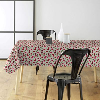 Toile cirée au mètre - Largeur 140 cm - Cerises