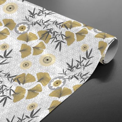 Toile cirée au mètre - Largeur 140 cm - Motifs japonais