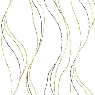 Toile cirée au mètre - Largeur 140 cm - Chaînette métallisé