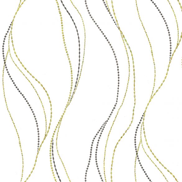 Toile cirée au mètre - Largeur 140 cm - Chaînette métallisé Toile cirée au mètre - Largeur 140 cm - Chaînette métallisé
