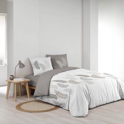 Housse de couette - 200 x 200 cm + taies - Goyave