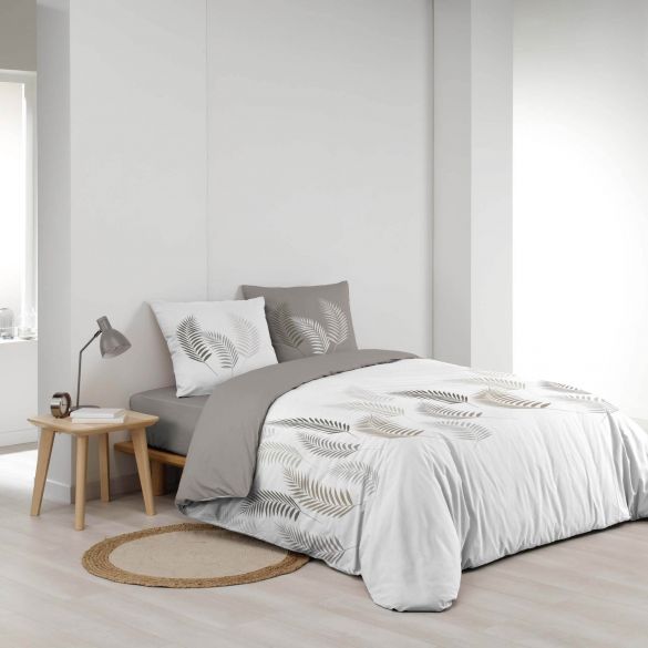 Housse de couette - 200 x 200 cm + taies - Goyave