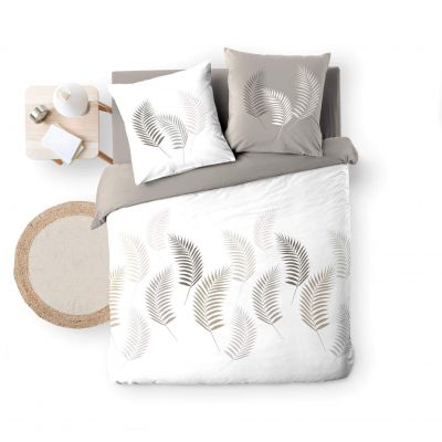Housse de couette - 200 x 200 cm + taies - Goyave