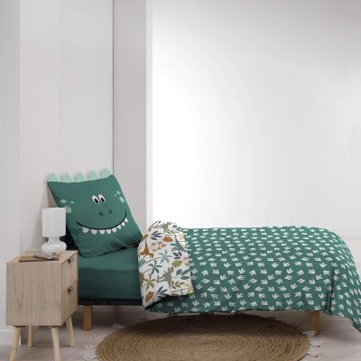 Housse de couette - 140 x 200 cm + taie - Dinosaure