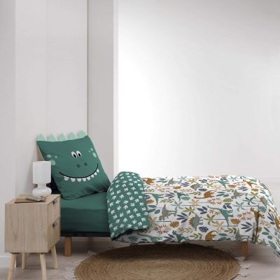 Housse de couette - 140 x 200 cm + taie - Dinosaure