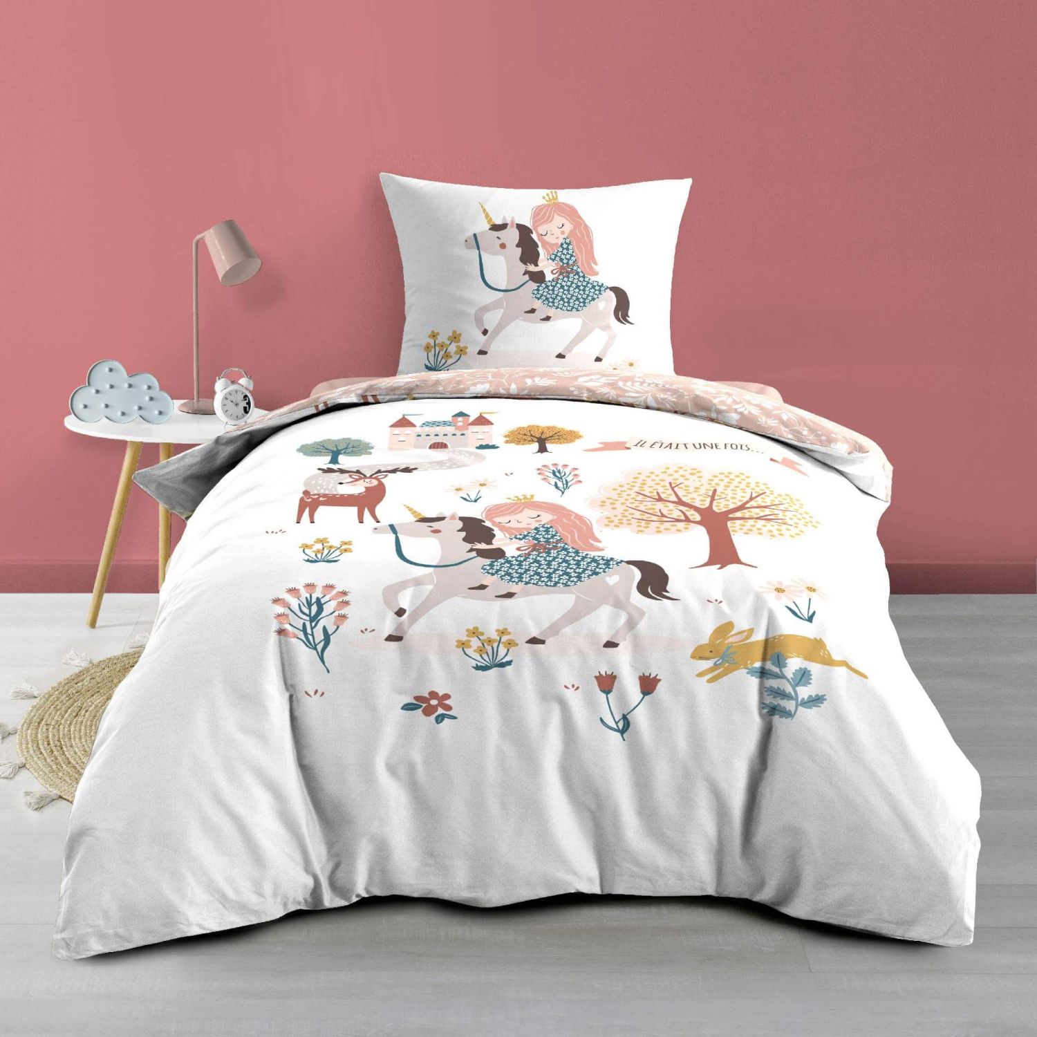 Housse de couette - 140 x 200 cm + taie - Lilibelle