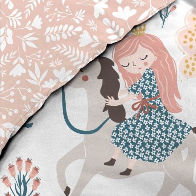 Housse de couette - 140 x 200 cm + taie - Lilibelle
