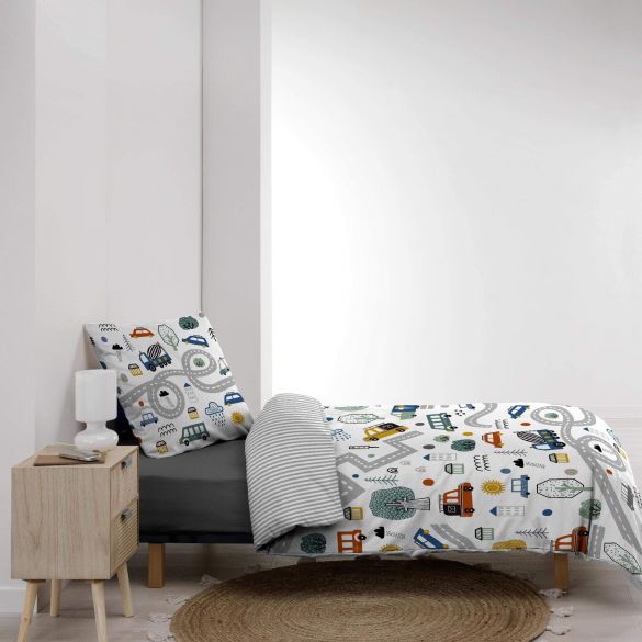 Housse de couette - 140 x 200 cm + taie - Bolide