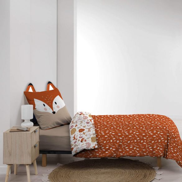 Housse de couette - 140 x 200 cm + taie - Renard