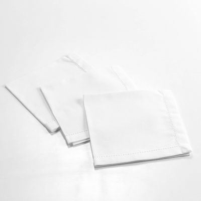 Lot de 3 serviettes de table - 40 x 40 cm - Coton - Charline
