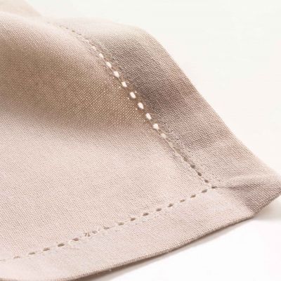 Lot de 3 serviettes de table - 40 x 40 cm - Coton - Charline