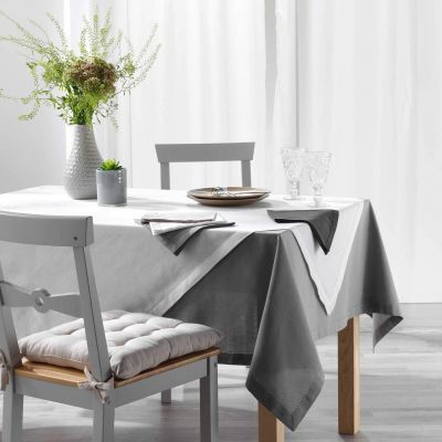 Lot de 3 serviettes de table - 40 x 40 cm - Coton - Charline