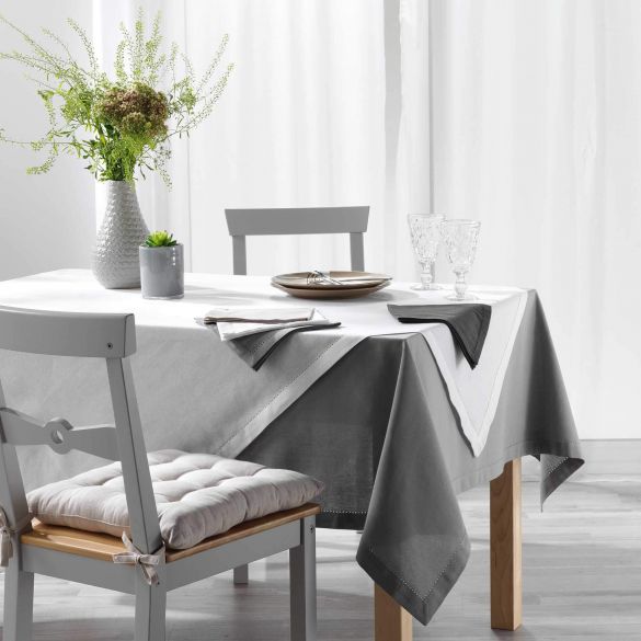 Lot de 3 serviettes de table - 40 x 40 cm - Coton - Charline