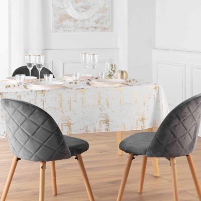 Nappe rectangle - 150 x 300 cm - Granitor métallisé