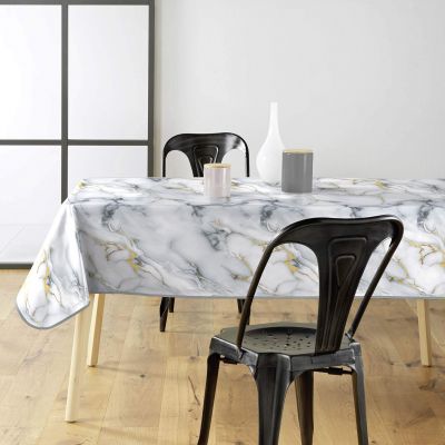 Nappe rectangle - 150 x 240 cm - Marquina métallisé