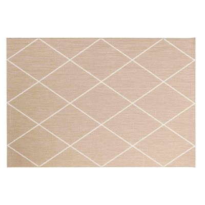 Tapis Damira 160 x 230 cm - écru tissé plat