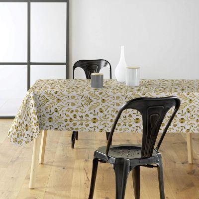 Toile cirée au mètre - Largeur 140 cm - Sidonie Or