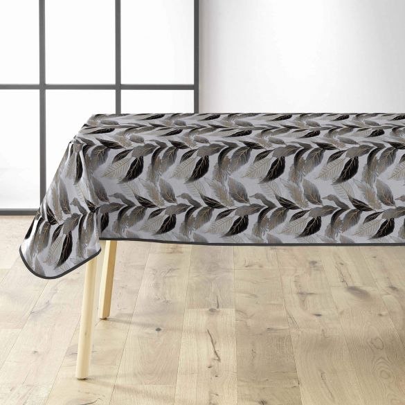 Toile cirée rectangulaire - 140 x 240 cm - Oralia métallisé