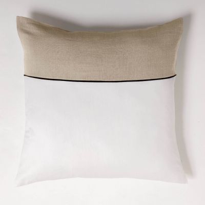 Housse de couette 260x240 cm + taies - 57 fils - Coton tissé