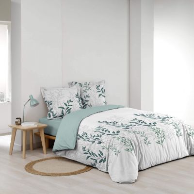 Housse de couette - 260x240 cm + taies - Motifs floraux