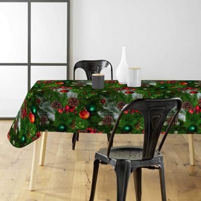 Toile cirée au mètre - Largeur 140 cm - Sapin de Noel 