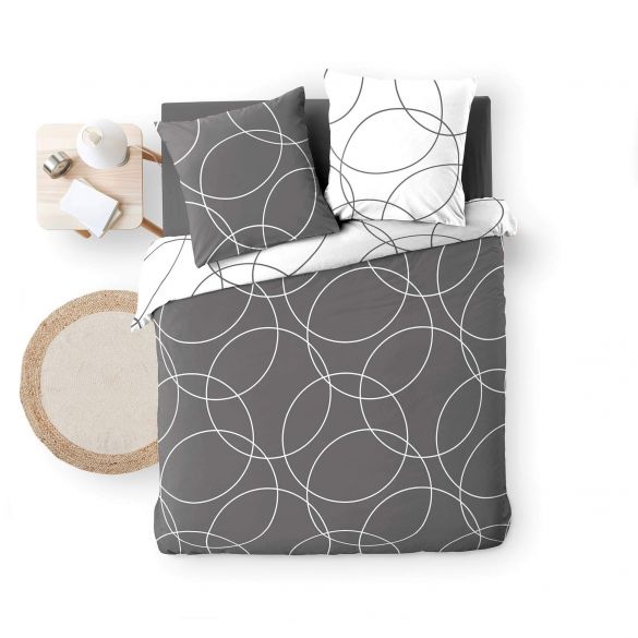 Housse de Couette - 240 x 220 cm + taies - Elton