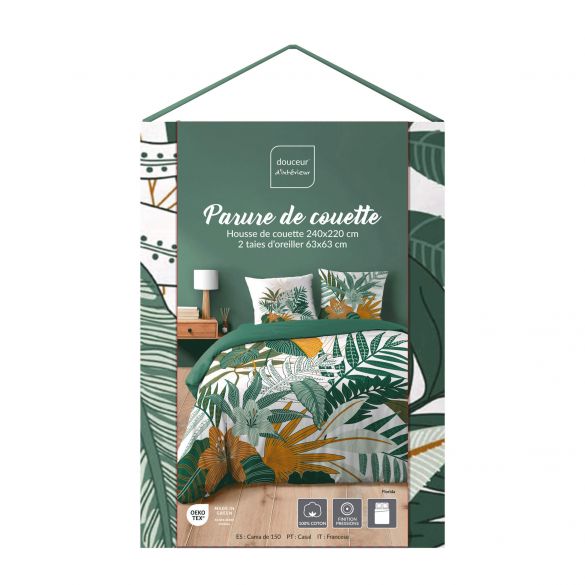 Housse de couette - 220x240 cm + taies - Florida