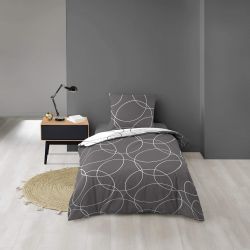 Housse de Couette - 140 x 200 cm + taie - Elton