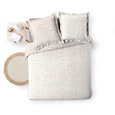 Housse de couette - 220x240 cm + taies - Percale - Eliot