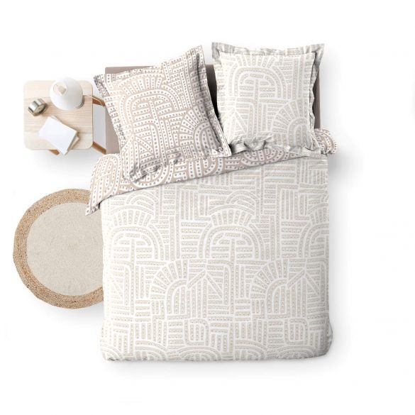 Housse de couette - 220x240 cm + taies - Percale - Eliot