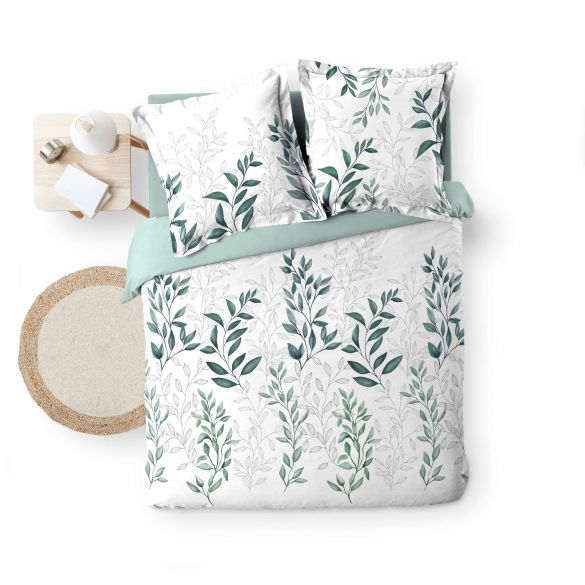 Housse de couette - 220x240 cm + taies - Percale - Wendy