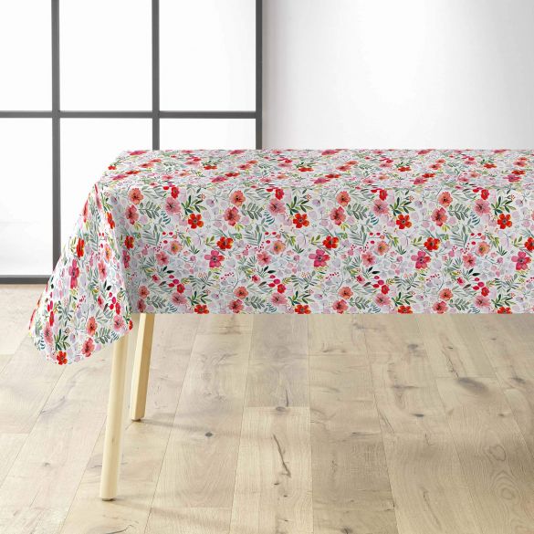 TOILE CIREE Rlx 1.40mx20m PVC IMPRIME JOLIE FLEUR