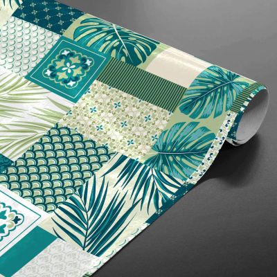 Toile cirée au mètre - Largeur 140 cm - imprimé percy