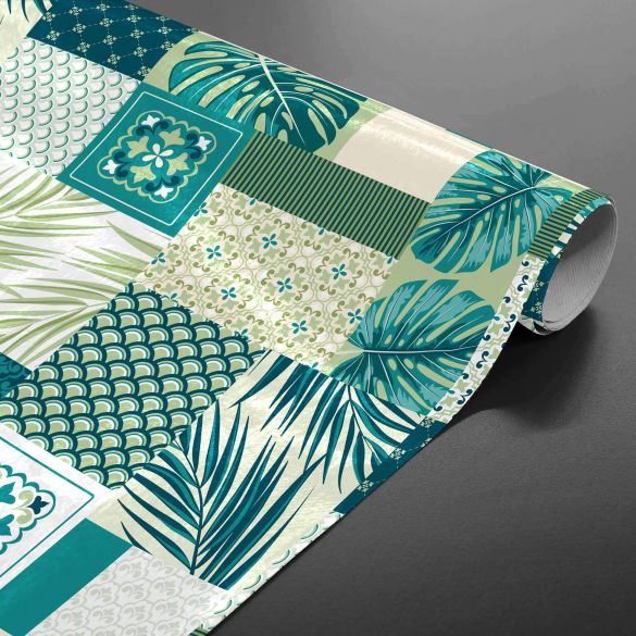 Toile cirée au mètre - Largeur 140 cm - imprimé percy