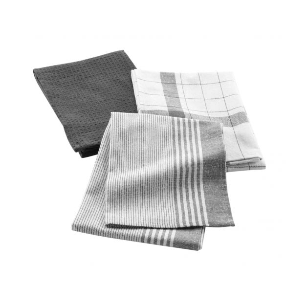 Torchon - 50x70 cm - Nid d'abeille Vibrato