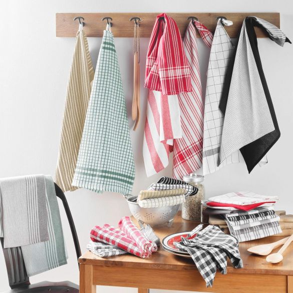 Torchon - 50x70 cm - Nid d'abeille Vibrato