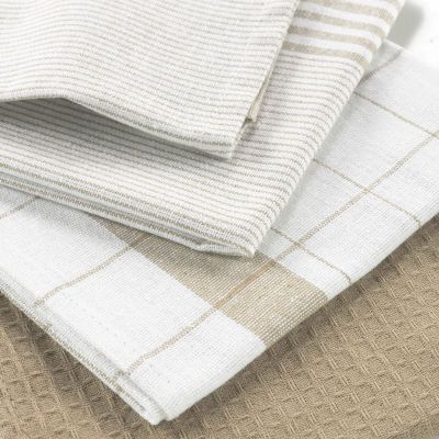 Torchon - 50x70 cm - Nid d'abeille Vibrato