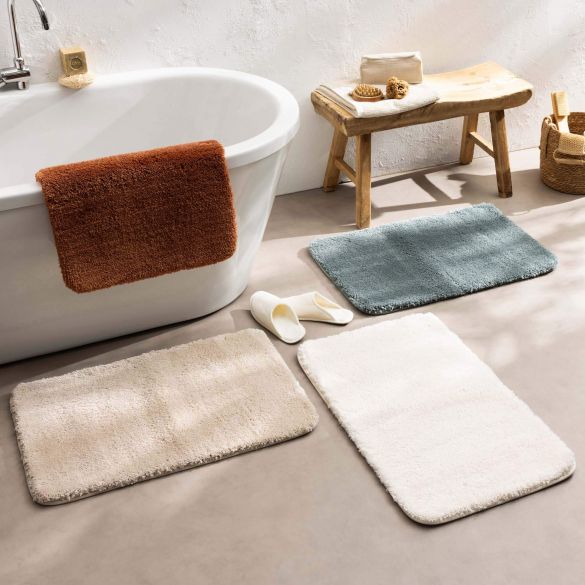 Tapis de bain - 50x80 cm - Microfibre unie