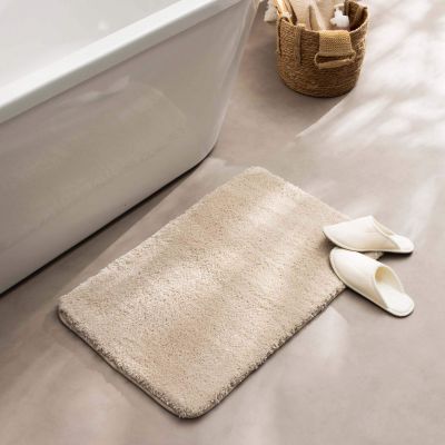 Tapis de bain - 50x80 cm - Microfibre unie