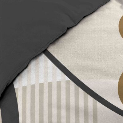 Housse de couette - 240x220 cm + taies - 42 fils - Place Santana