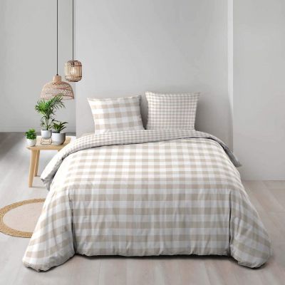 Housse de couette - 240x220 cm + taies - 57 fils - Victoire