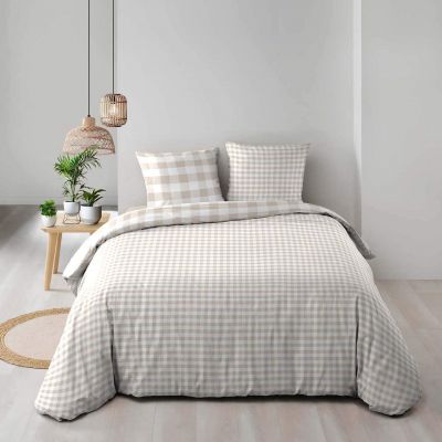 Housse de couette - 240x220 cm + taies - 57 fils - Victoire