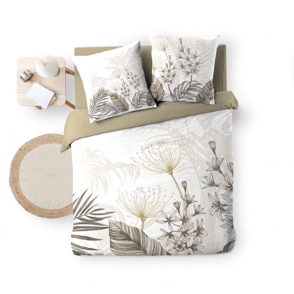 Housse de couette 240x220 cm + taies - 42 fils - imprimé Place Bastille