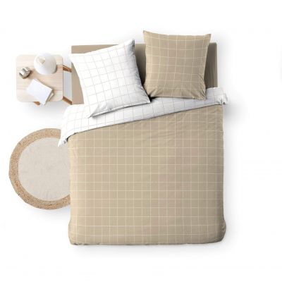 Housse de couette - 240x220 cm - 57 fils - Allover Cadria