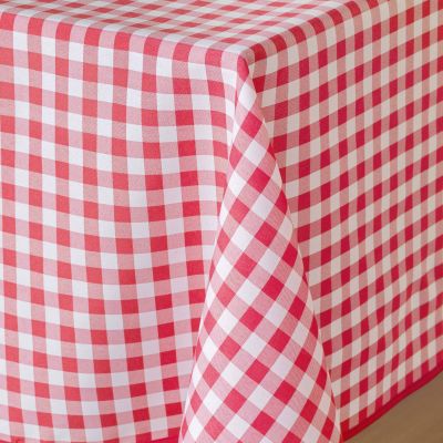 Nappe 150x200 cm - teints Vichy Rouge