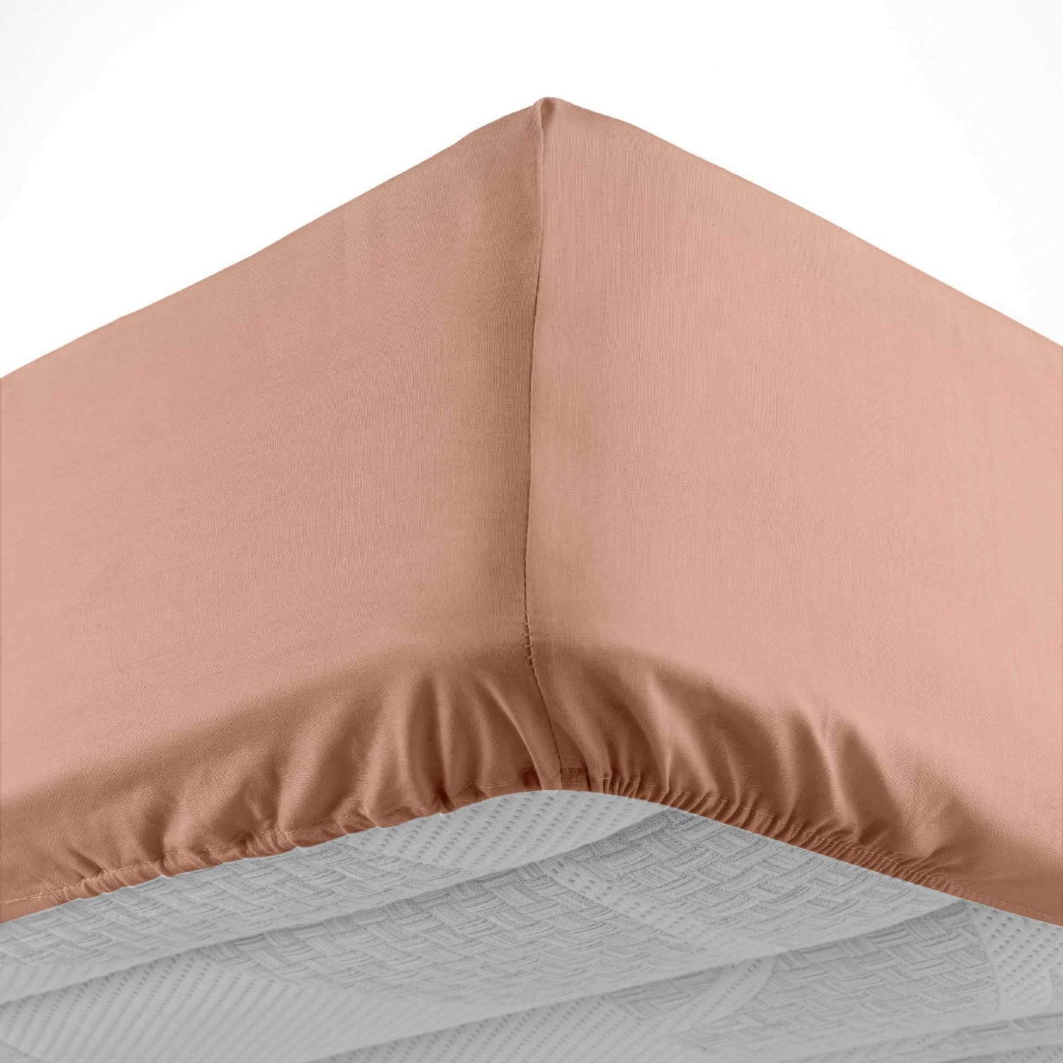 Drap housse 90x190 cm - Bonnet 30 cm - 100% coton 
