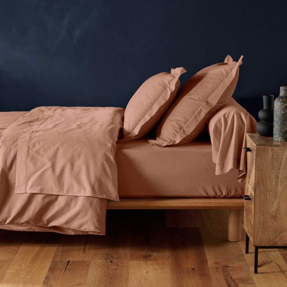 Drap housse 140x190 cm - Bonnet 30 cm - 100% coton 